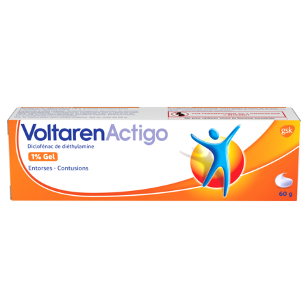 Voltarenactigo 1% - Tube de 60g de gel