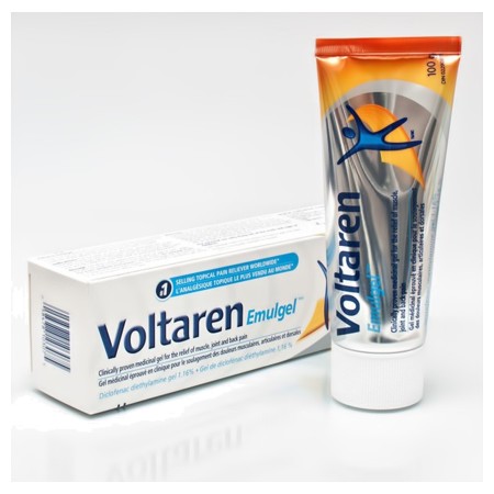 Voltarene emulgel 1 %, flacon de 100 ml de gel