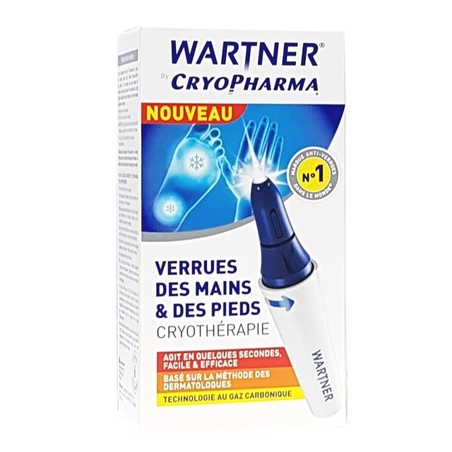 Wartner by Cryopharma Cryothérapies 2.0 Verrues des Mains & des Pieds