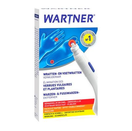 Wartner Cryo Acide, Stylo Élimination des Verrues