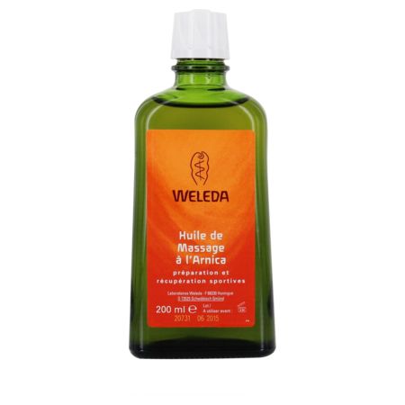 Weleda huile de massage à l'arnica 200ml