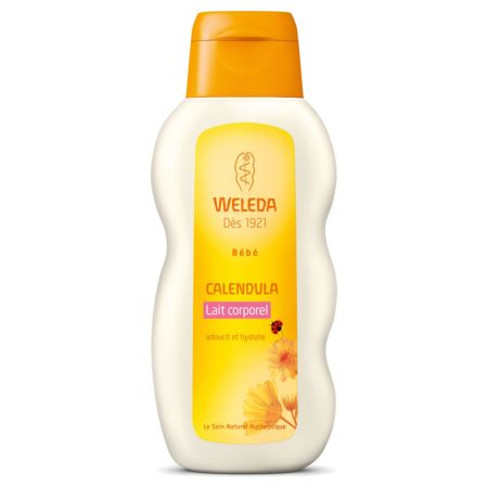 Weleda soins bébé lait corporel au calendula 200ml