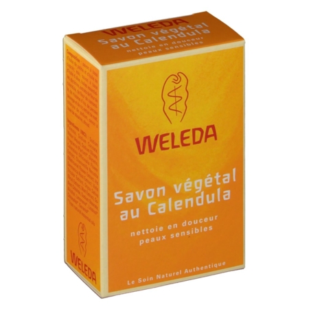 Weleda savon végétaux savon végétal au calendula 100g