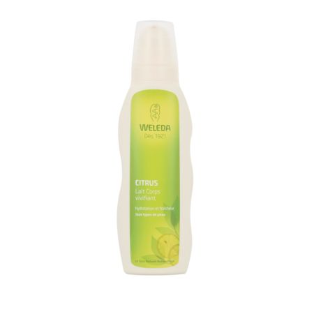 Weleda lait corporel tonifiant, avec citrus, 200 ml