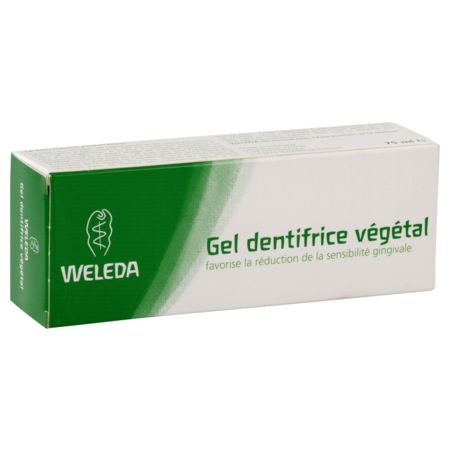 Weleda hygiène dentaire gel dentifrice végétal 75ml