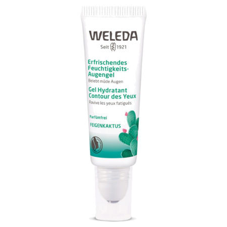 Weleda Gel Hyratant Contour des Yeux Tube Roll-On, 10 ml