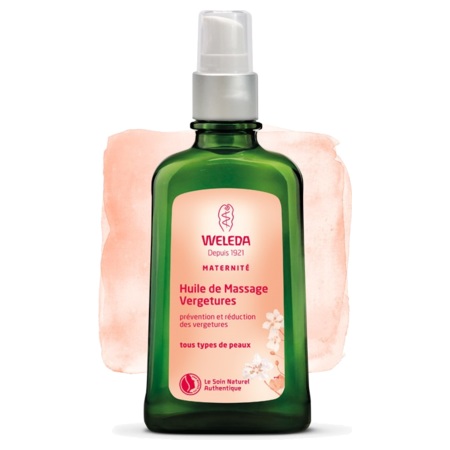 Weleda huile massage vergetures