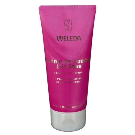 Weleda crème de douche à la rose 200ml