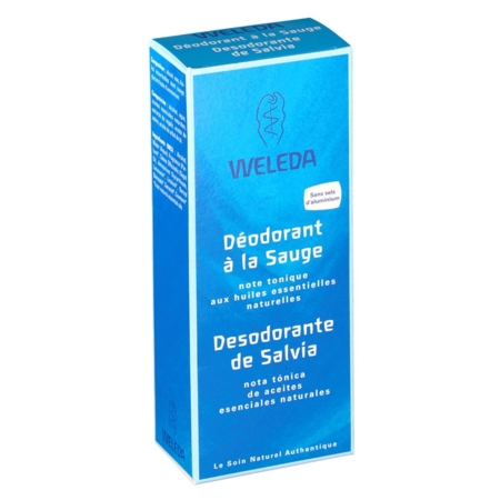 Weleda déodorant vaporisateur à la sauge 100ml