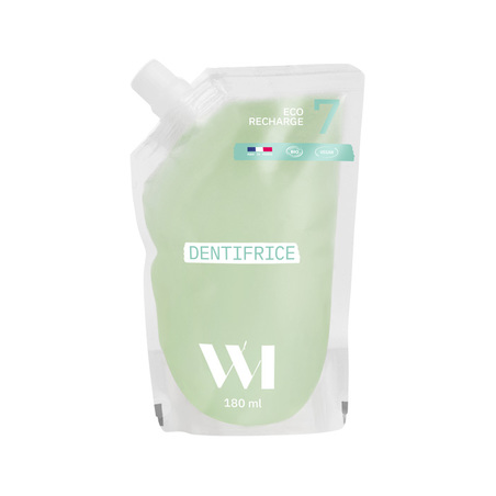 What Matters Dentifrice Menthe Éco-Recharge, 180 ml