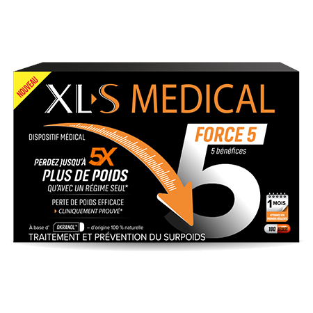 XL-S Medical Force 5, 180 gélules