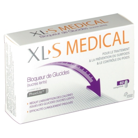 Xl-s bloqueur de glucides - 60 comprimés