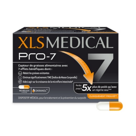 XLS Medical Pro 7, 180 gélules