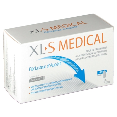 Xls medical reducteur appetit, 60 gélules