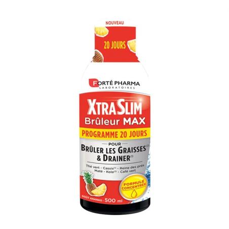 XtraSlim Brûleur Max Solution Buvable, 500ml