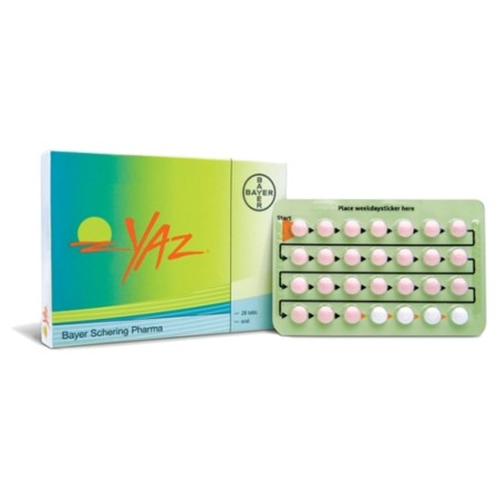 Yaz 0,02 mg/3 mg, 84 comprimés pelliculés