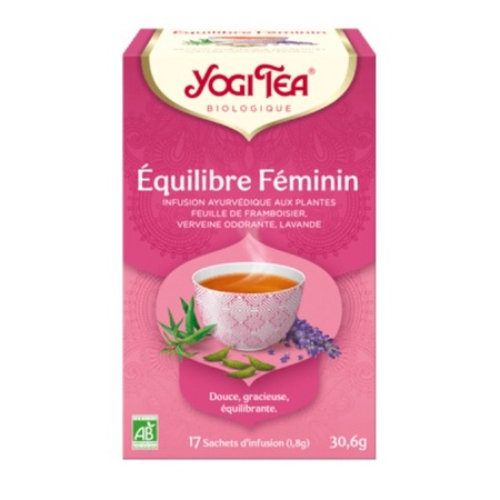 Yogi Tea Equilibre Féminin, 17 sachets