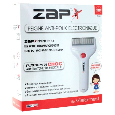 Prix de Visiomed zap x peigne poux electronique z100, avis, conseils